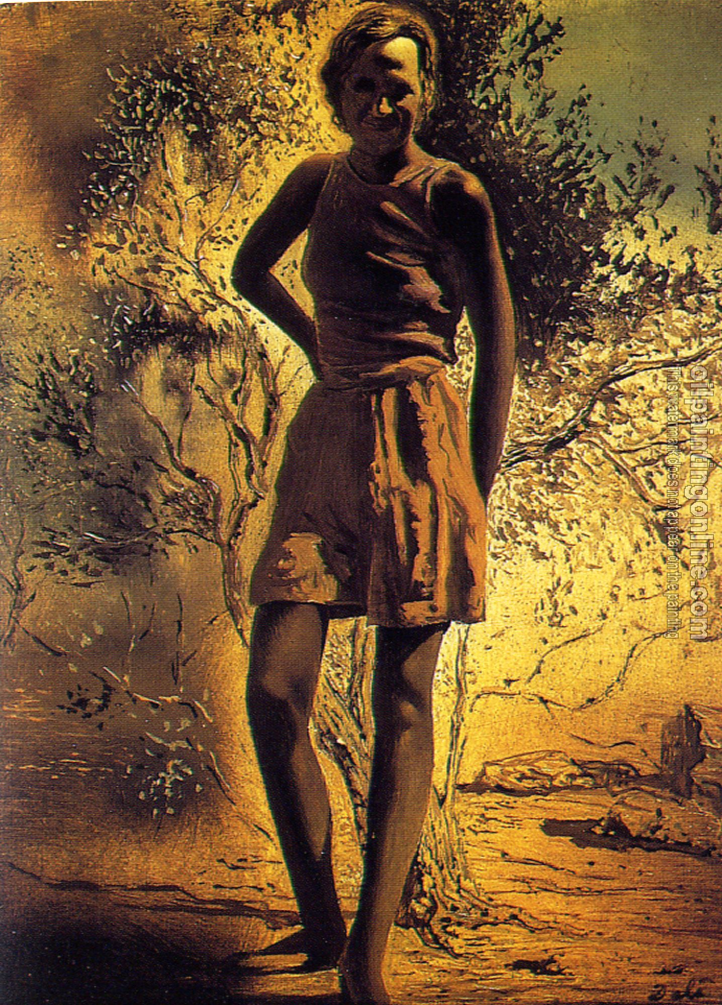 Dali, Salvador - Portrait of Gala